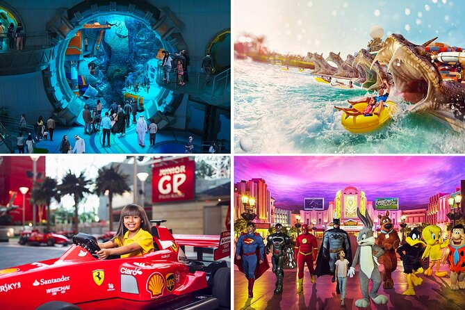 1 Day 2 Yas Island Park Tickets Combo - Key highlights to look for