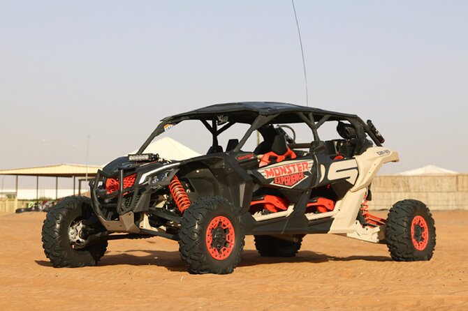 1-Hour Dune Buggy Ride on Can-Am Maverick 1000CC Turbo 4 Seater - Night ride details and how you get your photos