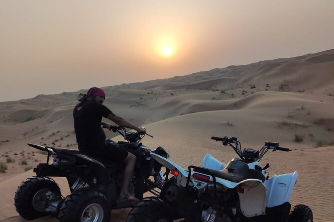 1 hour Quad Biking Experience with pick and drop - Price value: $10 for the quad hour, plus the real extras