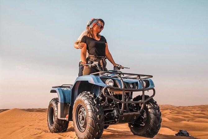 1-Hour Quad Biking Tour with Transfer from Dubai - Key highlights at a glance