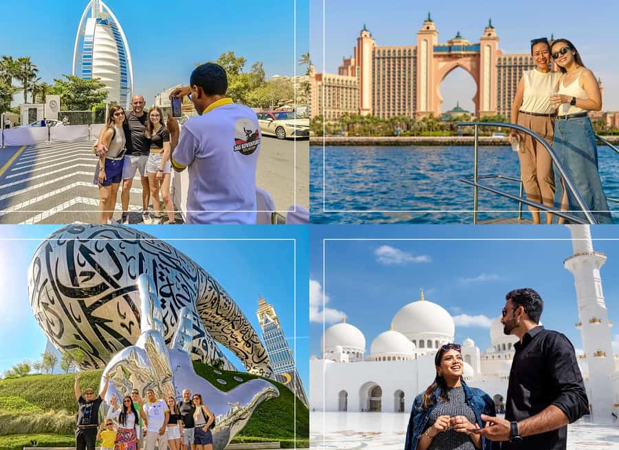 2-Day City Tour: Dubai & Abu Dhabi + Yacht Experience - Heritage Village, dates shopping, and the cultural side quests