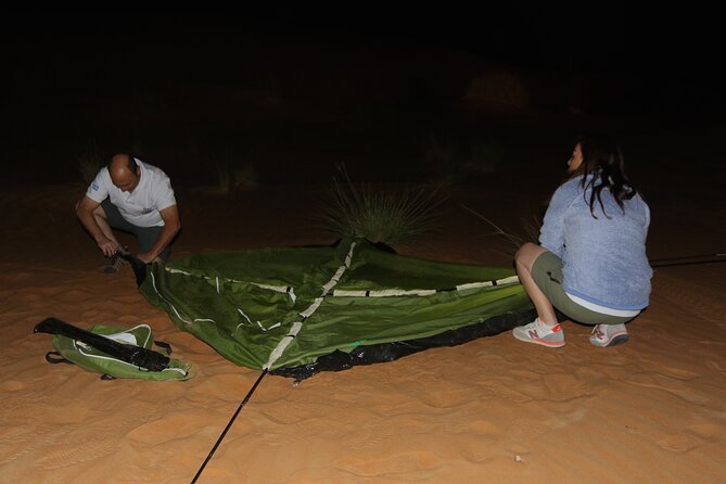 2-Day or 3-Day Self-Drive 4x4 Desert and Camping Adventure from Dubai - Jeep Wrangler self-drive in a UAE desert convoy