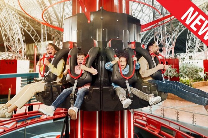 2 Days 2 Park- Ferrari World +Yas Waterworld Or Warner Bros World Combo Tickets - Stop 2: Yas Waterworld for looping slides, wave energy, and cooling down