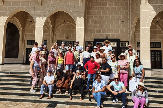 2 Days Private: Dubai Tour and Abu Dhabi Tour in English/Spanish - Jumeirah Public Beach and the Jumeirah Mosque entrance stop