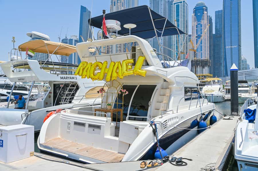 2 Hour Birthday Celebration on a Yacht in Dubai - Refreshments, Towels, and the Comfort Stuff That Makes a Short Cruise Feel Longer