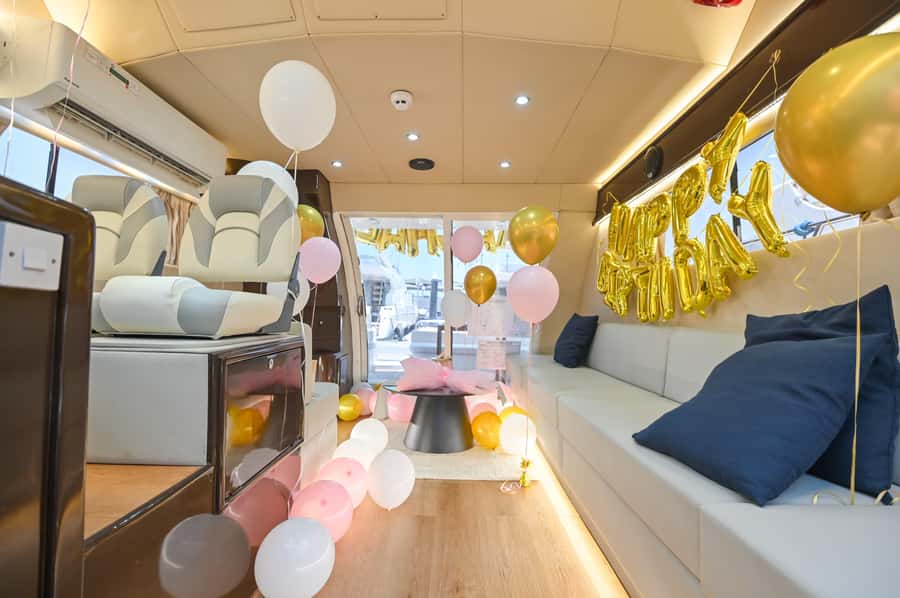 2 Hour Birthday Celebration on a Yacht in Dubai - Where You Start: Amwaj Al Bahar and Getting Set Up