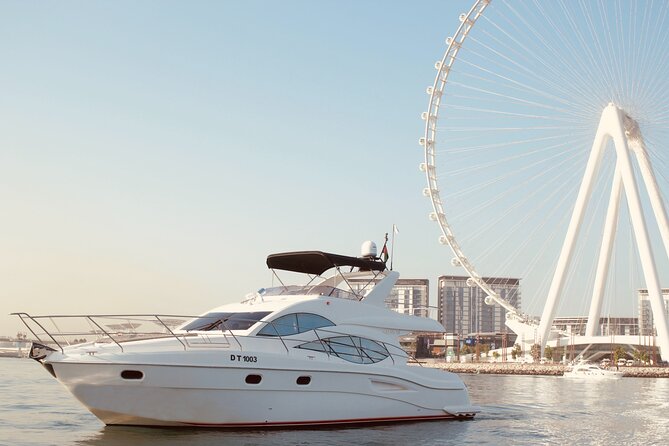 2-Hour Dubai Sea Escape, Swim, Tan & Sightseeing - The cruise route: Dubai Marina, Princess Island, and Burj al Arab