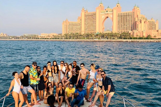 2 Hour Yacht Tour Around Palm Island - Onboard comfort: sun deck, indoor saloon, and real space to spread out