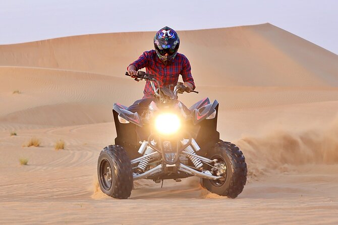 30 minutes Private Quad Bike Ride in Desert - Meeting at Big Red Motor Bike Rental: fast start, clear handoff