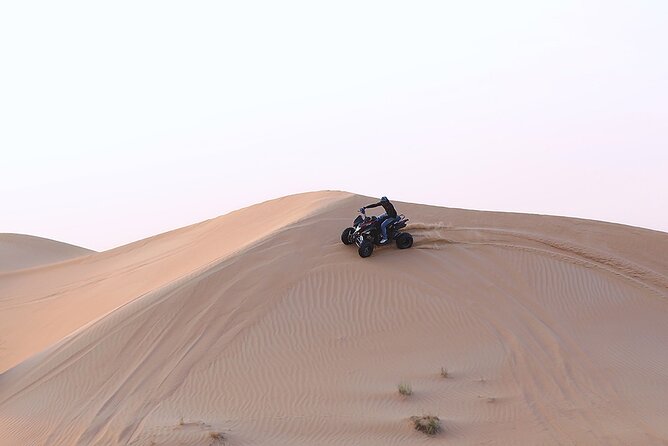 30 minutes Private Quad Bike Ride in Desert - How the guide coaching makes this work for first-timers and kids