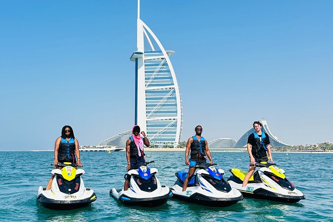 30Min Dubai Jet Ski Tour of Burj Al Arab with Free Ice Cream - Cruising the Dubai Coastline, With Burj Al Arab in View