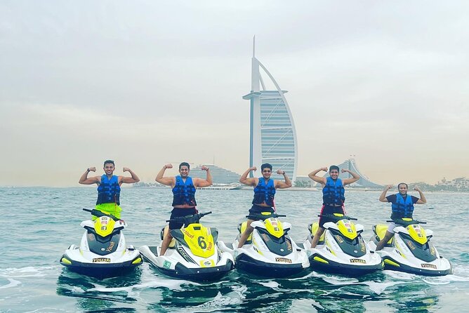 30Min Dubai Jet Ski Tour of Burj Al Arab with Free Ice Cream - Skyline Views You Get in This Short Time: Burj Khalifa, Kite Beach, Palm