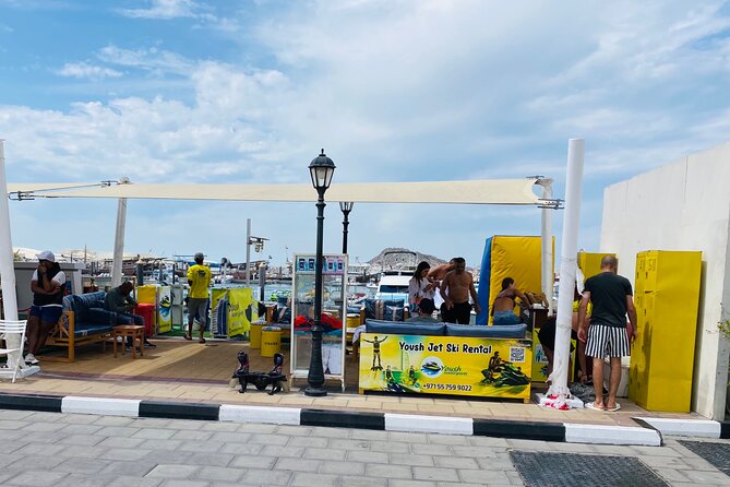 30Min Dubai Jet Ski Tour of Burj Al Arab with Free Ice Cream - Getting Set Up at Yoush Water Sports (and What to Expect)