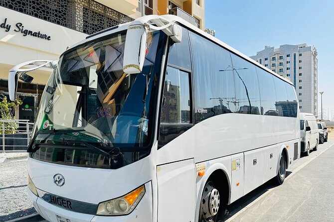 33 Seater Luxury Bus Rental Dubai - Inside the luxury bus: comfort features that matter in real heat