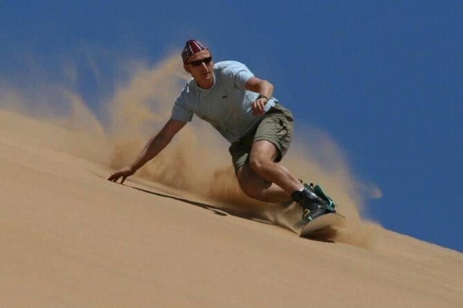 4 Hours Desert Safari - Sandboarding: the easiest way to play in Lahbab sand