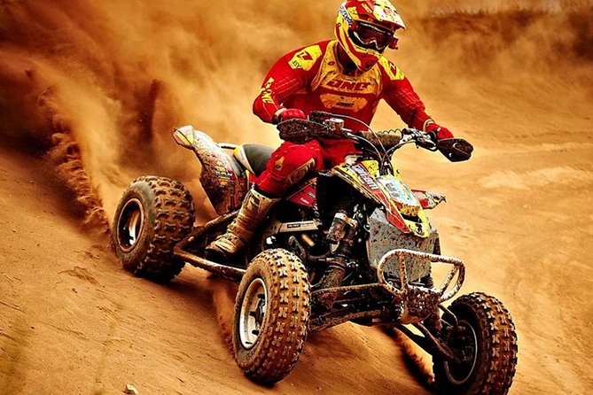 4x4 Self-Drive Quad Bike Safari with Camel Riding - Dune Breaks, Photos, and Refreshments That Actually Help