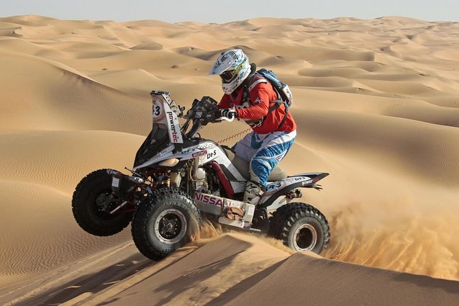 4x4 Self-Drive Quad Bike Safari with Camel Riding - Driving Your Own Automatic Quad: The Dune-Bashing Core