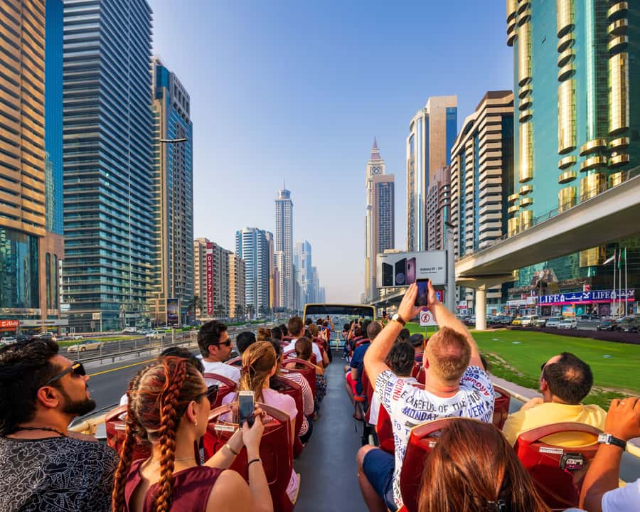 5-Day Pass: Hop-On Hop-Off, Lost World Aquarium, Dubai Frame - Lost World Aquarium and Dubai Frame: two different ways to see the city