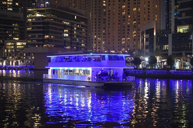 5 Star Luxury Catamaran Dinner Cruise in Dubai Marina - What You Get for $55, Dinner, Drinks, and Entertainment