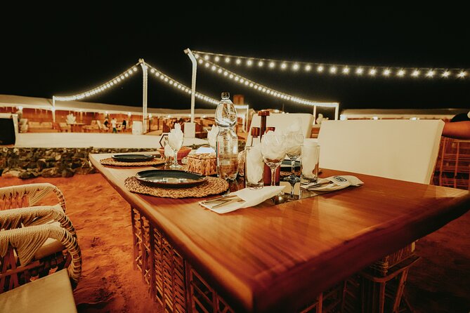 57 Adventure ( Dune Bashing ) - Dinner under the stars: live BBQ grills, shisha, and what is included
