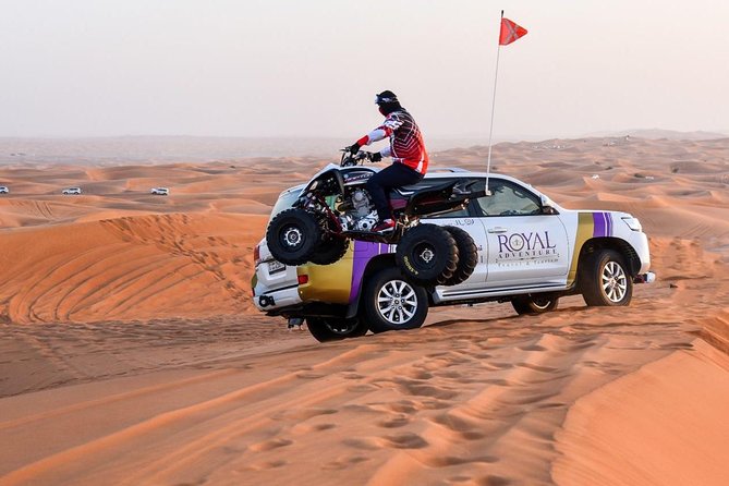 6-Hour Dubai Desert Safari with BBQ Dinner & Quad Biking - Pickup, 4x4 Transport, and the Dune-Bashing Part