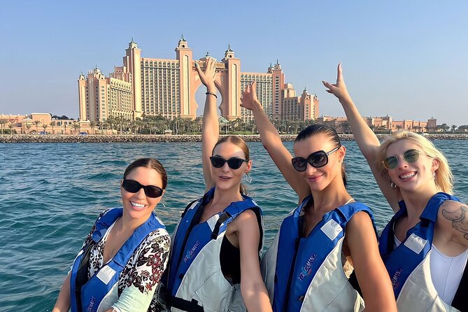 90 Minutes Speedboat Tour Dubai Marina, Burj Al Arab and Atlantis - Atlantis moments: Atlantis and Atlantis the Royal in front of you
