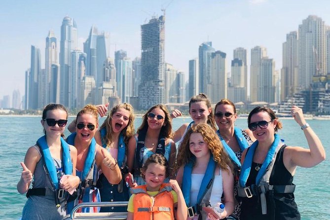 90 Minutes Speedboat Tour Dubai Marina, Burj Al Arab and Atlantis - Included essentials, plus what you should bring