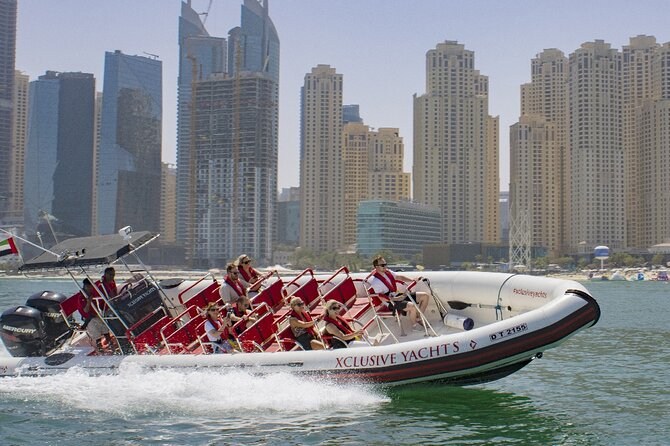 90 Minutes Speedboat Tour: Marina, Atlantis, Palm & Burj Al Arab - Palm Views and Palm Jumeirah: why the man-made island looks different at speed