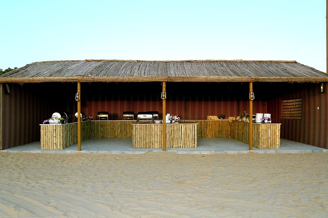 Abu Dhabi Afternoon Desert Safari and BBQ Dinner - Sandboarding, Shisha Corner, and the Shows at Night
