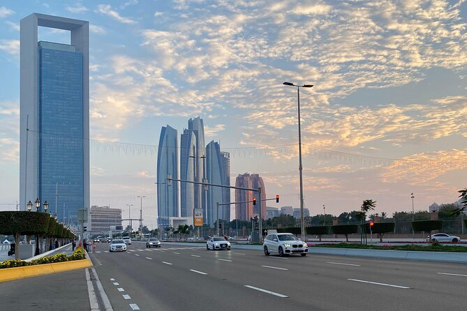Abu Dhabi Airport Stopover, Transit or Layover Tour - Emirates Palace and Etihad Towers, iconic exteriors with a timing twist