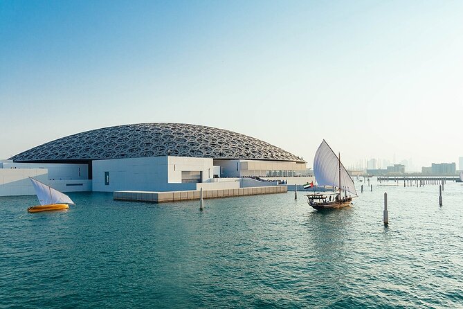 Abu Dhabi City Private Tour From Dubai - Louvre Abu Dhabi plus Qasr Al Hosn: modern art and old stones in the same arc