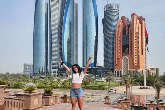 Abu Dhabi City Tour of Grand Mosque, Palace, Louvre, and Ferrari - Corniche Beach and the skyline stops that set the tone