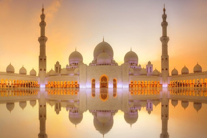 Abu Dhabi city tour with Entry ticket to Louvre Museum from Abu Dhabi - Yas Island quick hits, dates market, and Heritage Village