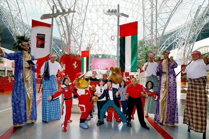 Abu Dhabi City Tour with Ferrari world & Buffet Lunch - Ferrari World Yas Island: the main event with 4 hours inside