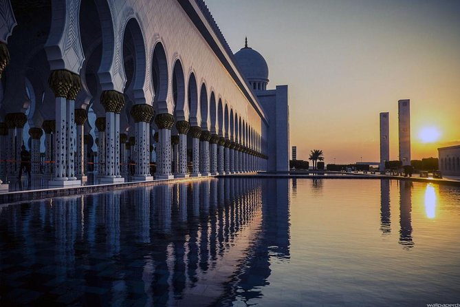 Abu Dhabi City Tour with Ferrari world Combo - Sheikh Zayed Grand Mosque Center, where scale hits you