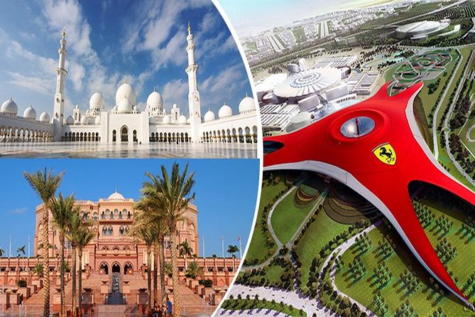 Abu Dhabi City Tour With Ferrari World Entrance Tickets - Corniche, Breakwater Island, and the Palace Drives You Can Photo