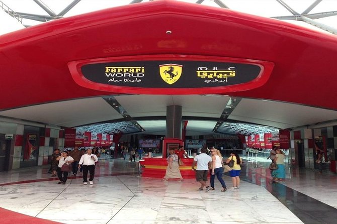 Abu Dhabi City Tour with Ferrari world Full Day - Emirates Palace (Mandarin Oriental): Outside Access and a Dedicated Photo Spot