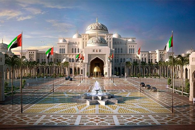 Abu Dhabi City Tour With Presidential Palace Entrance - Guided Tour - Sheikh Zayed Grand Mosque Center: Dress Code Meets Real Time to Look