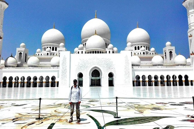 Abu Dhabi Day tour with Sheikh Zayed Grand mosque - Sheikh Zayed Grand Mosque Center, the marble-and-math wow factor