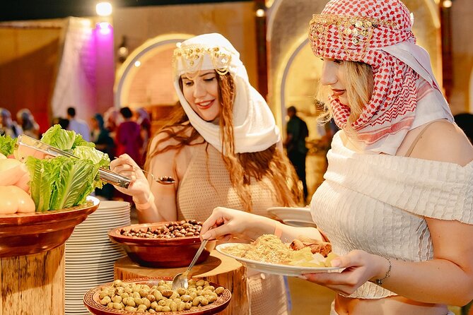 Abu Dhabi Desert Safari: Live Shows, Camel Rides & BBQ Buffet - Camel rides, henna, and Arabic costumes: why the camp feels more real