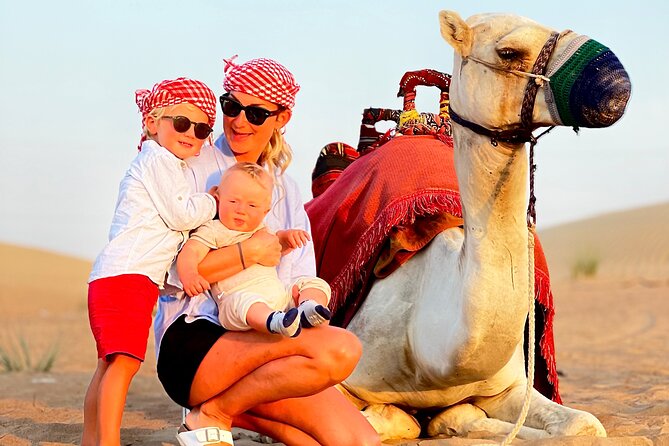 Abu Dhabi Desert Safari Tour with Shows & Buffet Dinner - Optional extras: quad biking and falcon photos