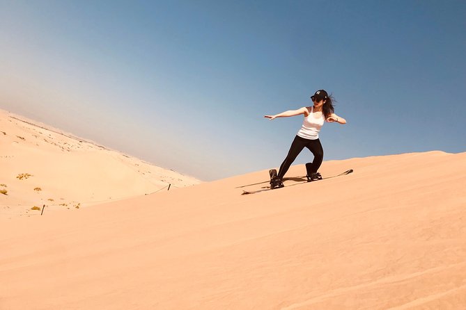 Abu Dhabi Desert safari with BBQ Dinner,Sandboarding & Camel ride - How the 6-hour safari runs, from pickup to stargazing