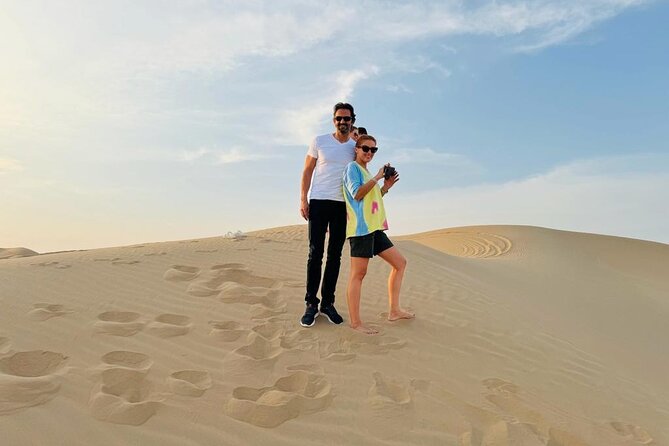 Abu Dhabi Desert Safari With Live Shows And BBQ Buffet Dinner - Hotel Pickup, Your Guide, and the Ride Out
