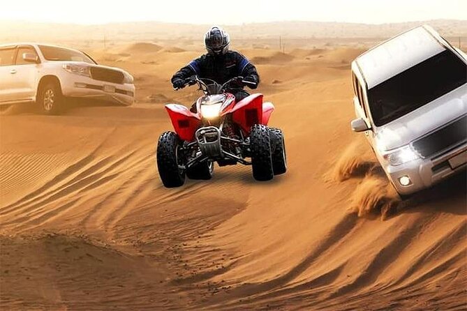 Abu Dhabi Evening Desert Safari Adventure - The 4x4 Dune Bashing Ride, Plus Sand Boarding on the Dunes