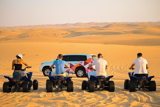 Abu Dhabi Evening Desert Safari - Dune bashing Camel ride and BBQ - Camel farm stop: close-up interaction without the rush