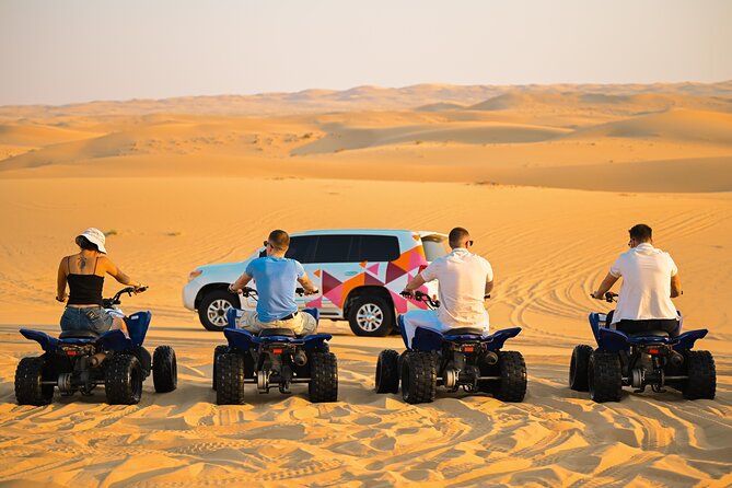 Abu Dhabi Evening Desert Safari - Private car Dune bashing & BBQ - Camel farm visit: close-up time without the rush
