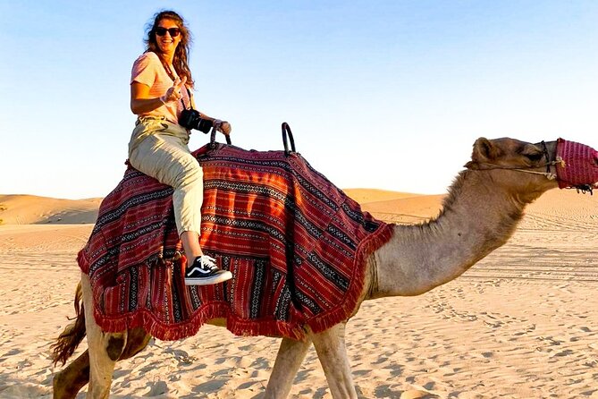 Abu Dhabi: Evening Desert Safari with Camel Ride, BBQ & Live Show - Time on the clock: what fits best for families and first-timers