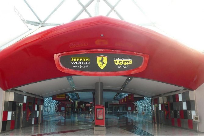 Abu Dhabi Full Day Sightseeing Tour From Dubai With Ferrari world Tickets - A Full Day Abu Dhabi Mix, Mosque to Ferrari World