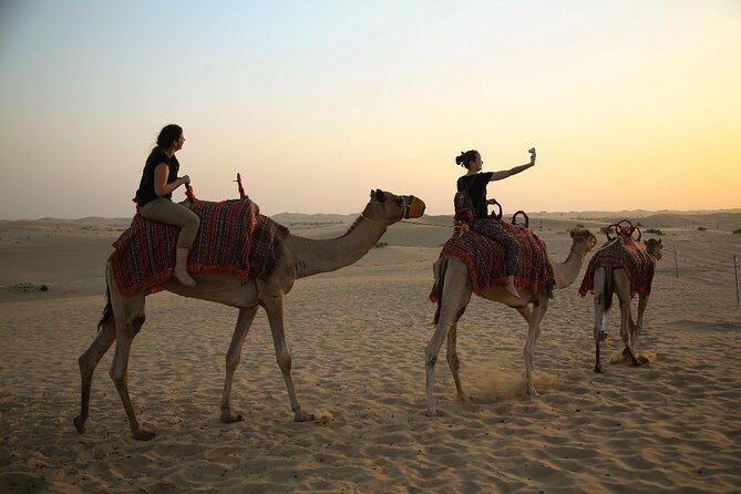 Abu Dhabi Half Day Desert Safari - BBQ Dinner and Dance Show: Belly Dance Plus Tanoura Spins