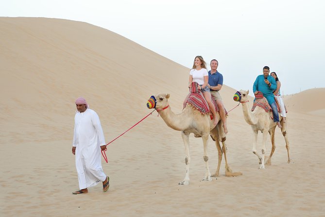 Abu Dhabi Half Day Desert Safari - Dune Bashing You’ll Feel in Your Stomach, Sandboarding You’ll Want to Repeat